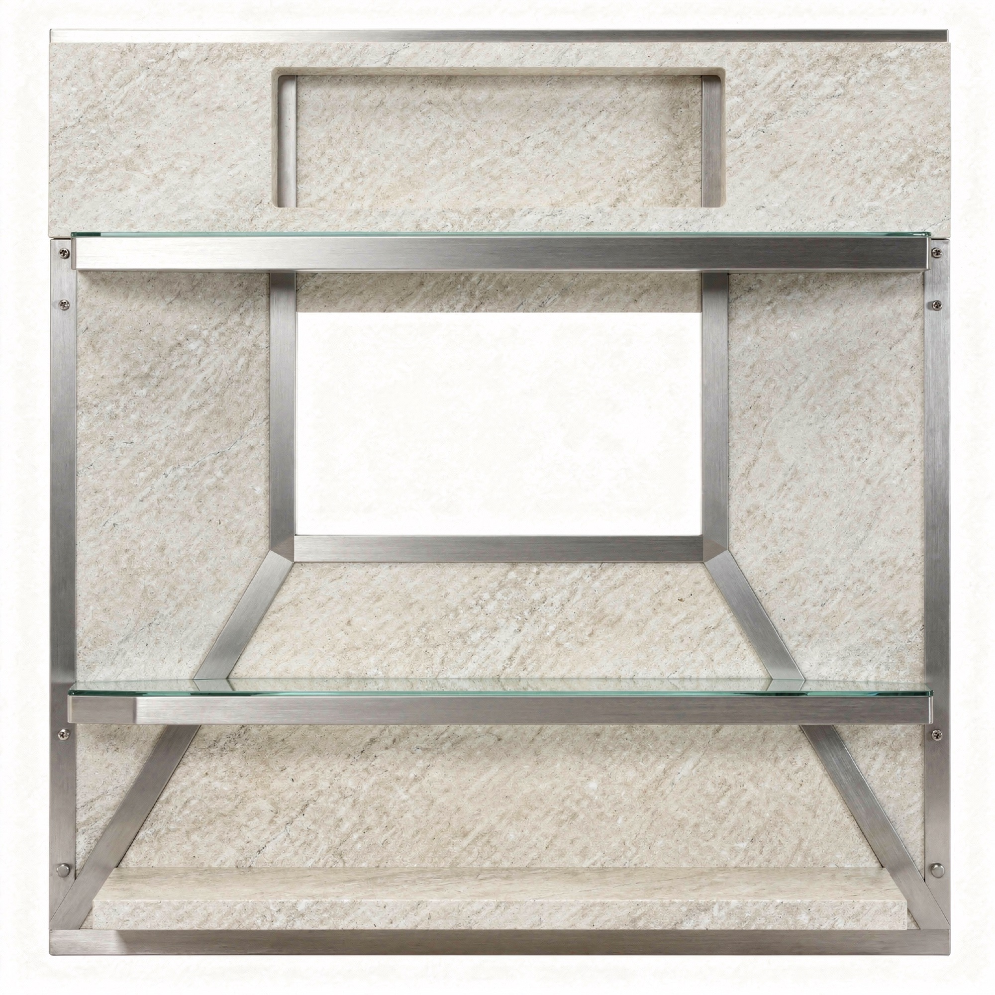 Longform media-wall catalog presentation